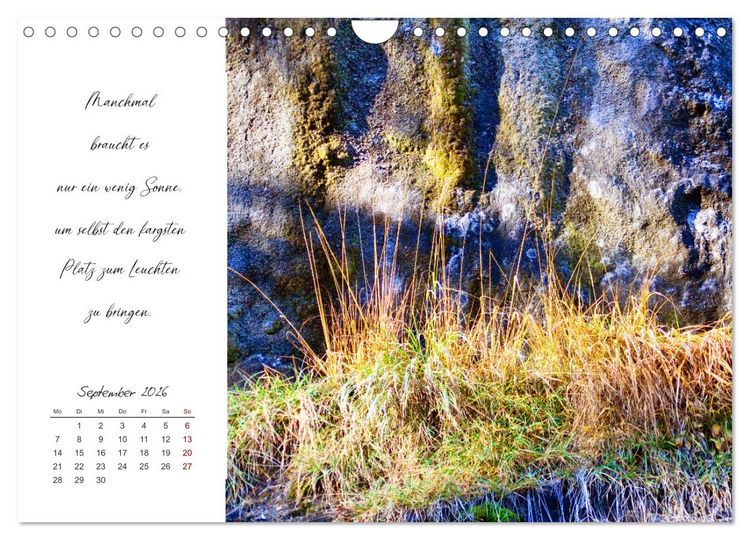 Produktbild: Der Atem der Stille - Achtsame Augenblicke in der Natur (Wandkalender 2026 DIN A4 quer), CALVENDO Monatskalender