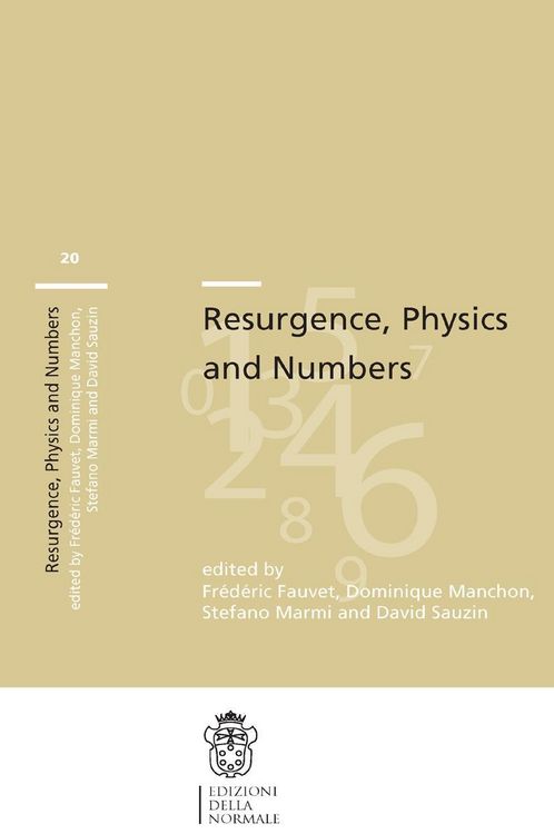 Produktbild: Resurgence, Physics and Numbers