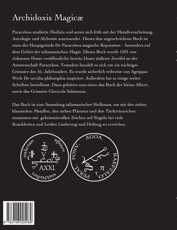 Produktbild: Archidoxis Magic&aelig;