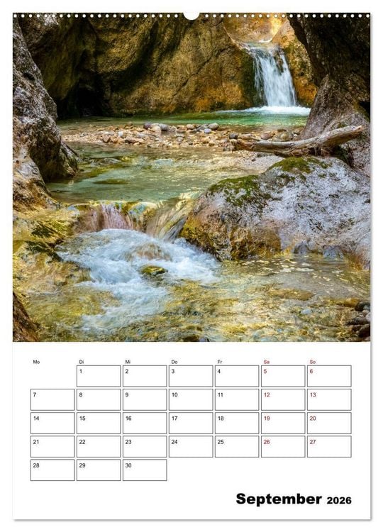 Produktbild: Mein Berchtesgadener Land (Wandkalender 2026 DIN A2 hoch), CALVENDO Monatskalender