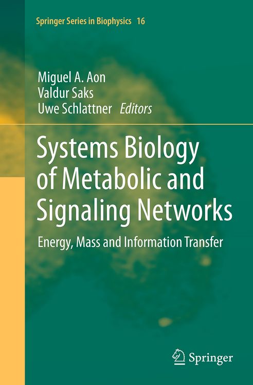 Produktbild: Systems Biology of Metabolic and Signaling Networks