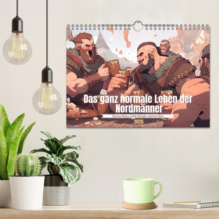 Produktbild: Das ganz normale Leben der Nordm&auml;nner (Wandkalender 2026 DIN A4 quer), CALVENDO Monatskalender