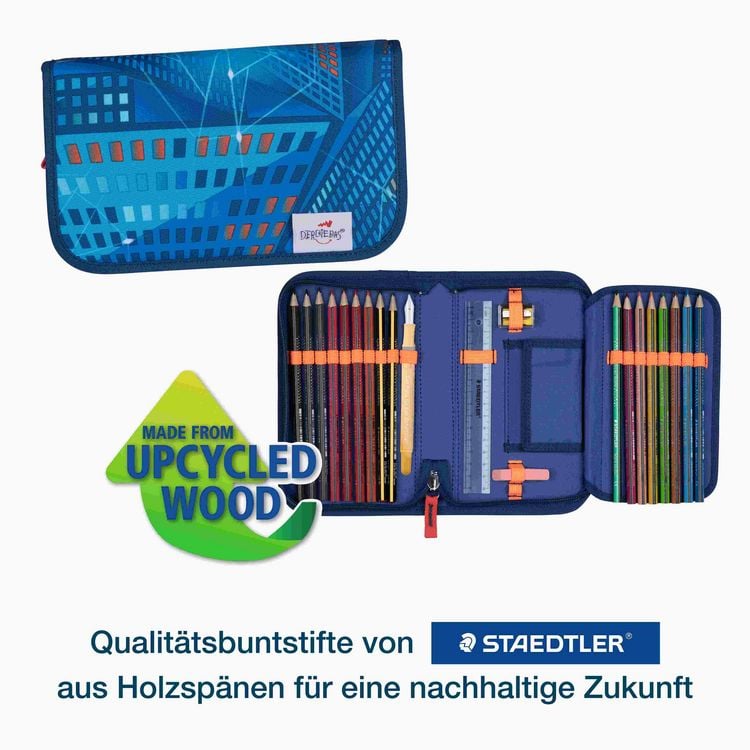 Produktbild: DerDieDas Schulranzen Set ErgoFlex Tiny, Schulranzen Set, 5tlg, Turbo Speed