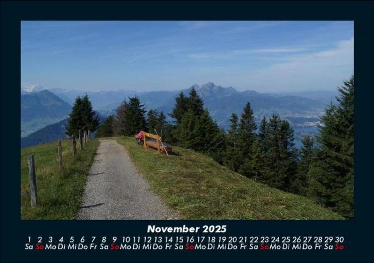 Produktbild: Wanderlust 2025 Fotokalender DIN A5