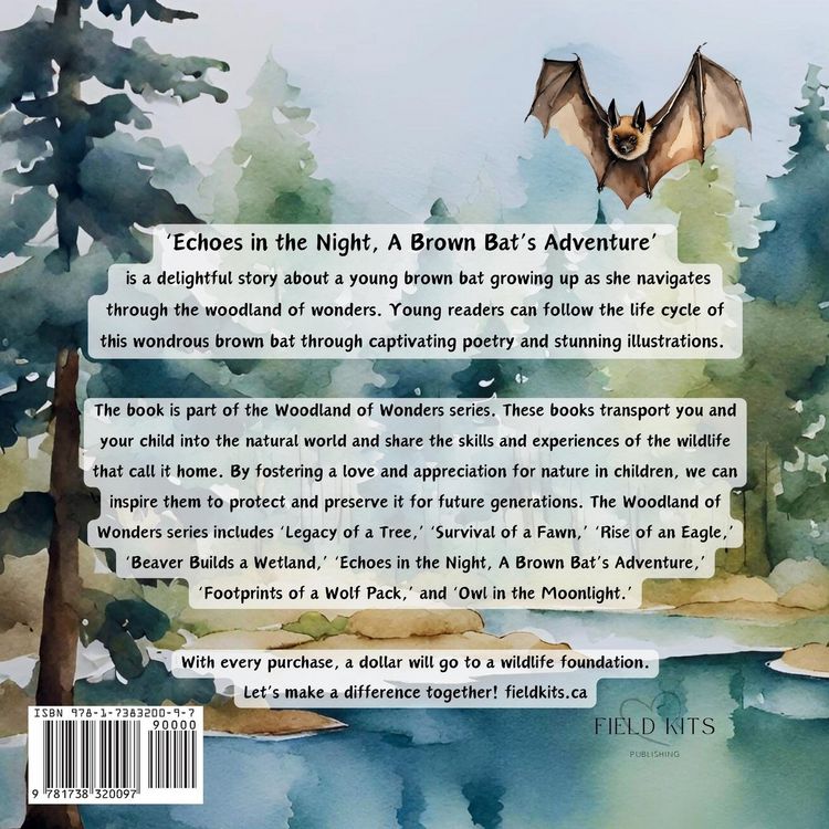 Produktbild: Echoes in the Night, A Brown Bat's Adventure
