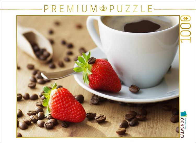 Produktbild: CALVENDO Puzzle Feiner Kaffee Genuss | 1000 Teile Lege-Gr&ouml;&szlig;e 64x48cm Foto-Puzzle f&uuml;r gl&uuml;ckliche Stunden