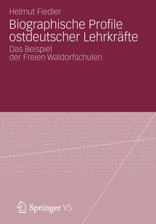 Produktbild: Biographische Profile ostdeutscher Lehrkr&auml;fte