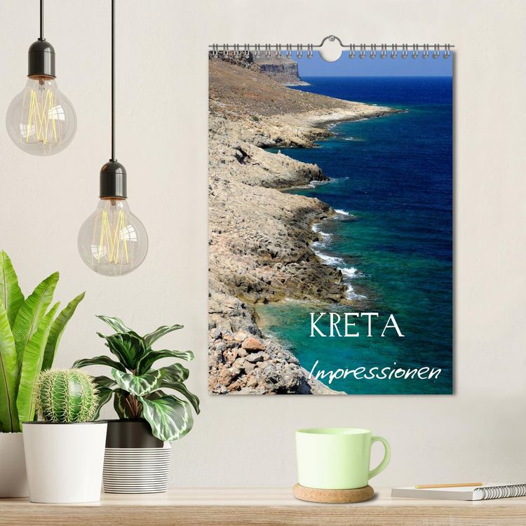 Produktbild: Kreta Impressionen (Wandkalender 2026 DIN A4 hoch), CALVENDO Monatskalender