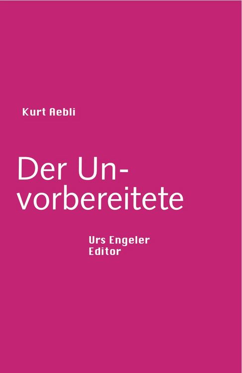 Produktbild: Der Unvorbereitete