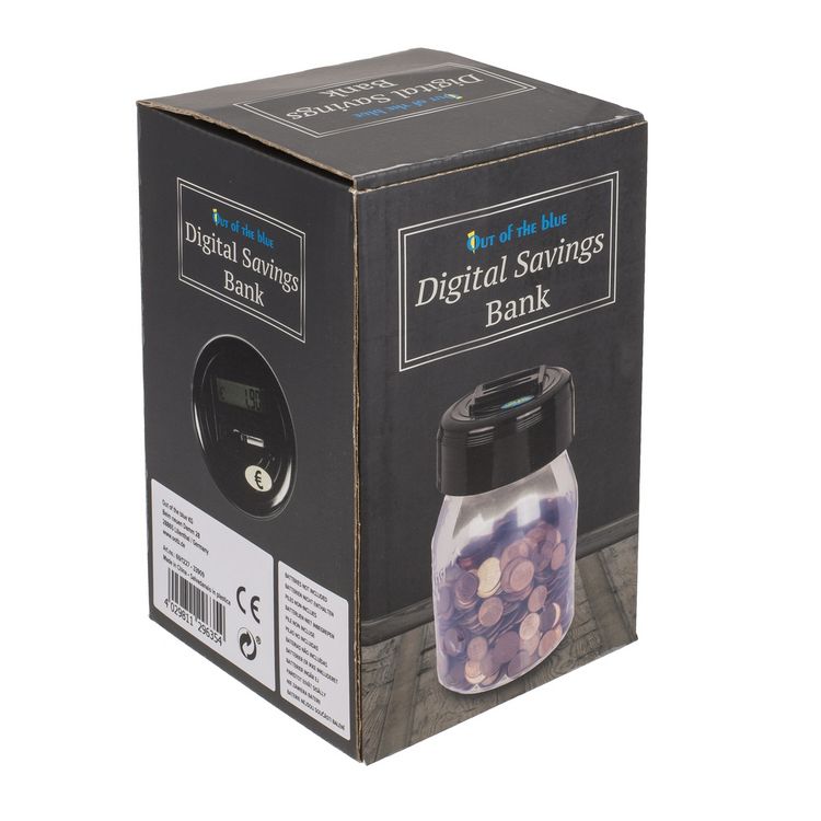 Spardose mit Zählwerk und digitalem Display kaufen