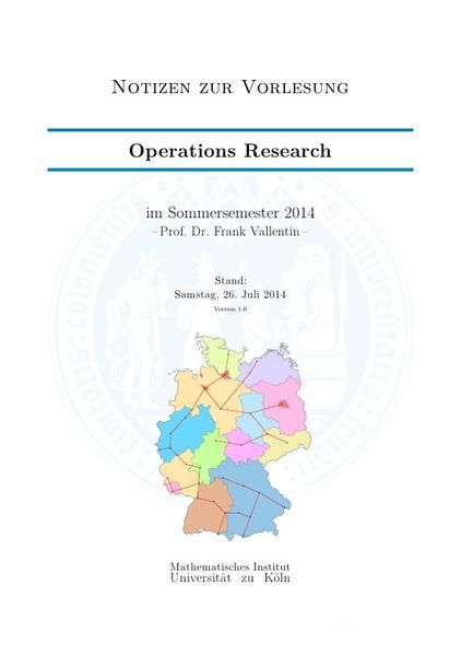 Produktbild: Operations Research