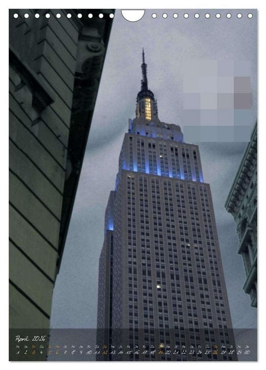 Produktbild: Big Apple Akt (Wandkalender 2026 DIN A4 hoch), CALVENDO Monatskalender