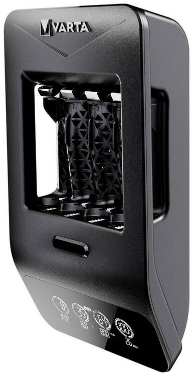 Produktbild: Varta LCD Smart Charger+ 4x 56706 Rundzellen-Ladeger&auml;t NiMH Micro (AAA), Mignon (AA)
