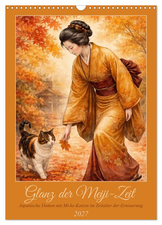 Produktbild: Glanz der Meiji-Zeit (Wandkalender 2027 DIN A3 hoch), CALVENDO Monatskalender