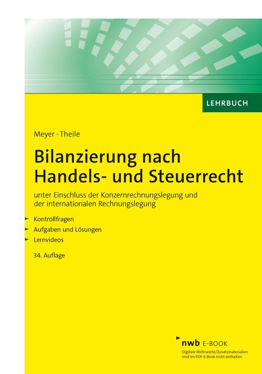 Produktbild: Bilanzierung nach Handels- und Steuerrecht