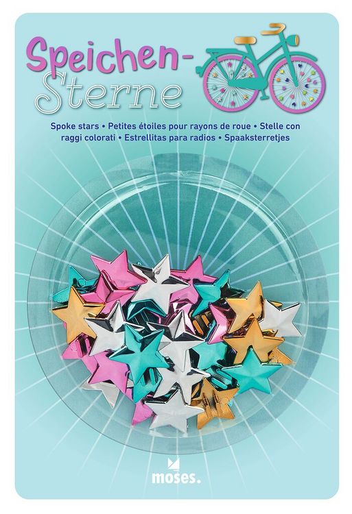 Produktbild: Speichenclips Herzen & Sterne
