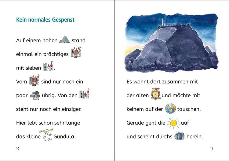 Produktbild: Lesenlernen in 3 Schritten - Die sch&ouml;nsten Gruselgeschichten