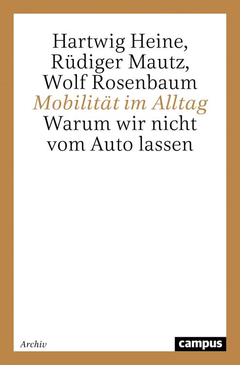 Produktbild: Mobilit&auml;t im Alltag