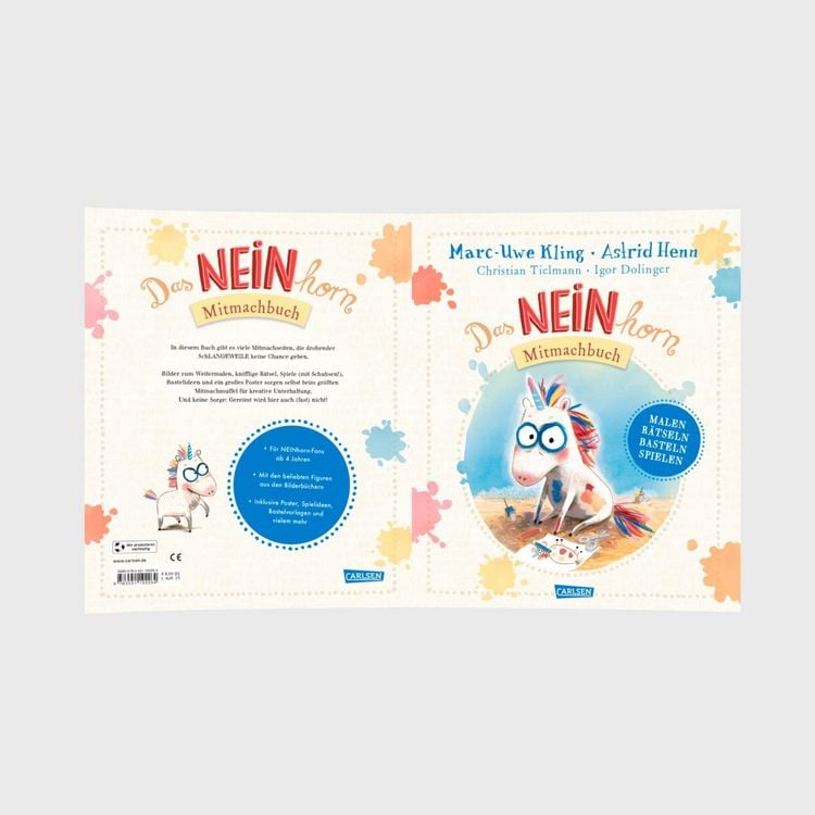 Produktbild: Das NEINhorn Mitmachbuch