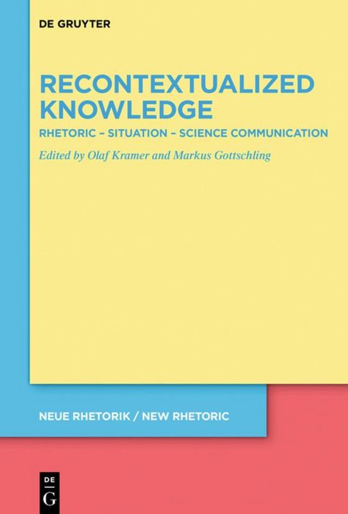 Produktbild: Recontextualized Knowledge