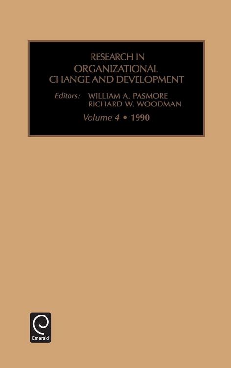 Produktbild: Research in Organizational Change and Development
