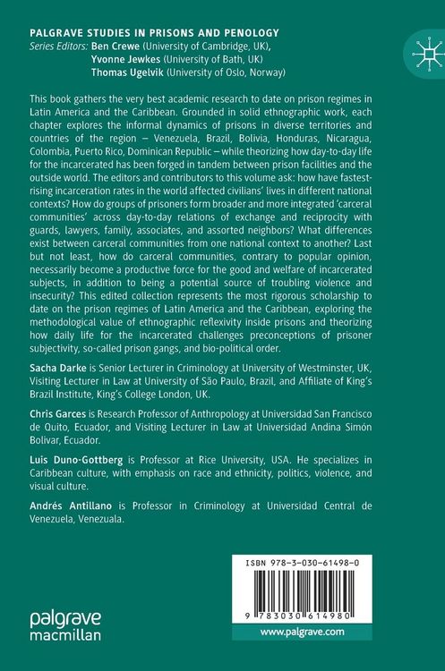 Produktbild: Carceral Communities in Latin America