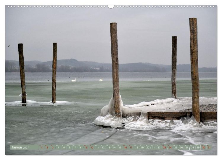 Produktbild: Zauberhafter Westlicher Bodensee (hochwertiger Premium Wandkalender 2027 DIN A2 quer), Kunstdruck in Hochglanz