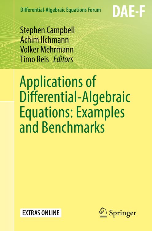 Produktbild: Applications of Differential-Algebraic Equations: Examples and Benchmarks
