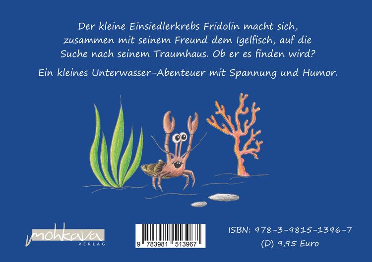 Produktbild: Der kleine Krebs Fridolin und die Suche nach dem Traumhaus