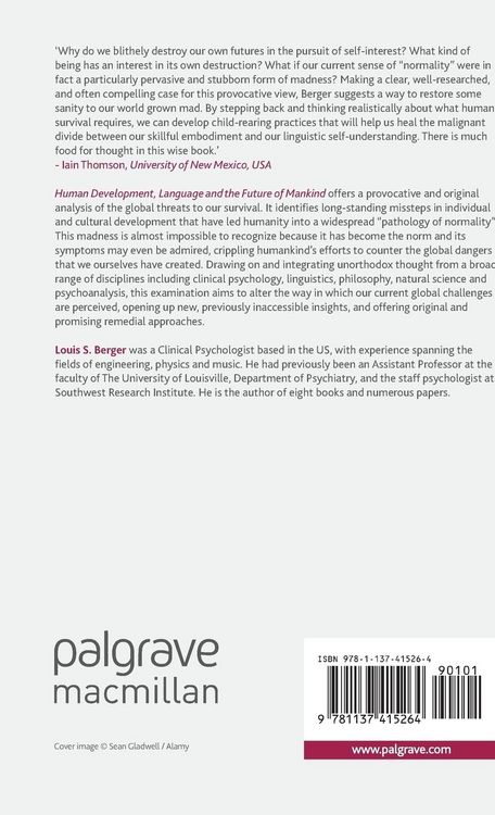 Produktbild: Human Development, Language and the Future of Mankind