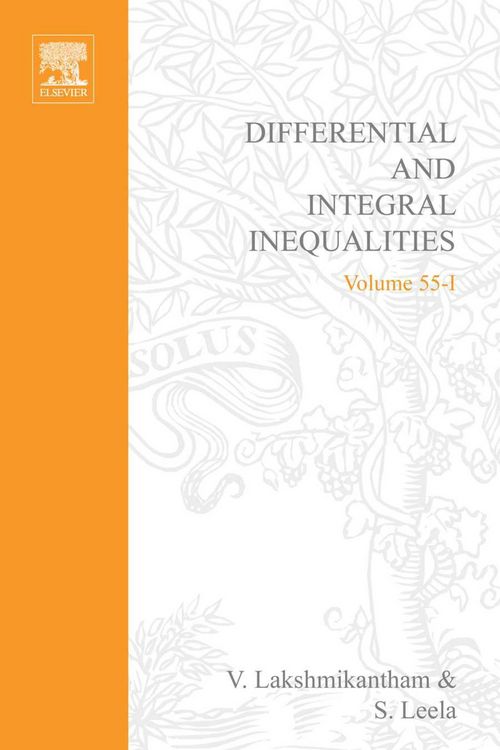 Produktbild: Differential and Integral Inequalities: Theory and Applications