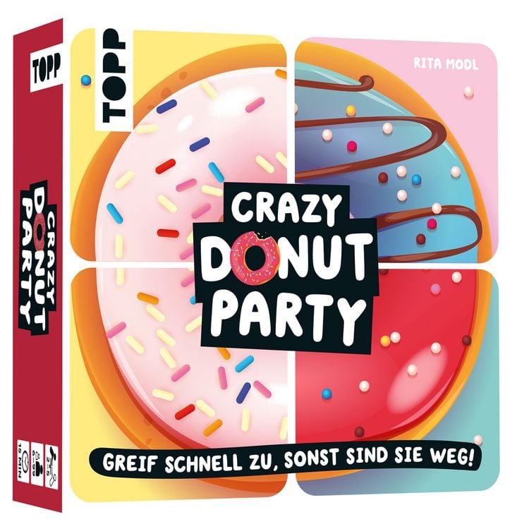 Produktbild: Crazy Donut Party. Greif schnell zu, sonst sind sie weg!