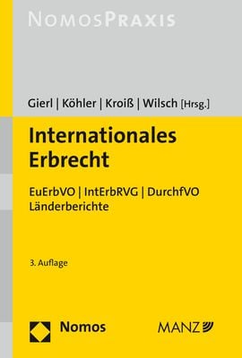 Produktbild: Internationales Erbrecht