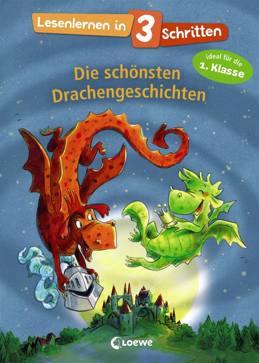 Produktbild: Lesenlernen in 3 Schritten - Die sch&ouml;nsten Drachengeschichten