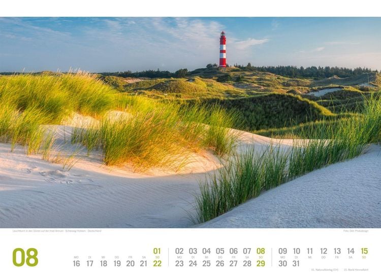 Produktbild: Nordsee ReiseLust Kalender 2027 | von Ostfriesland bis nach Sylt