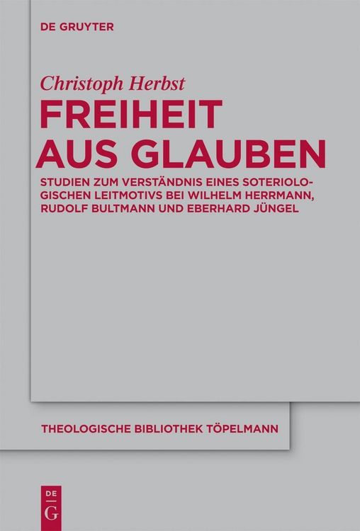 Produktbild: Freiheit aus Glauben