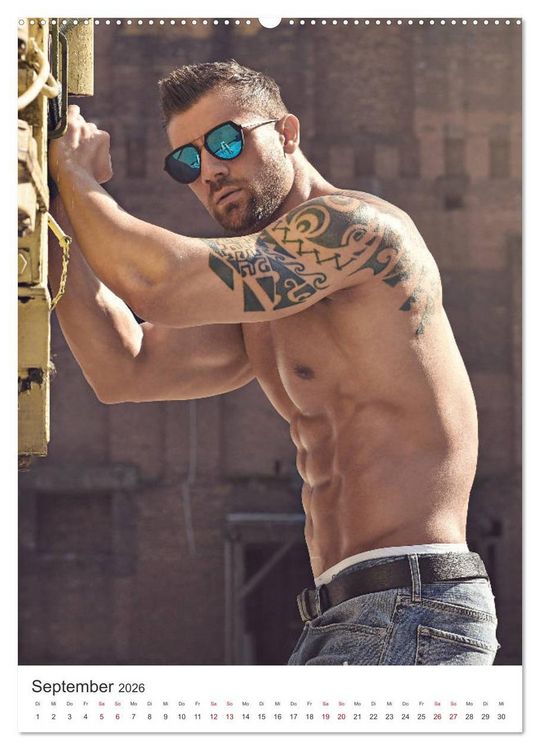 Produktbild: Men's Physique (hochwertiger Premium Wandkalender 2026 DIN A2 hoch), Kunstdruck in Hochglanz