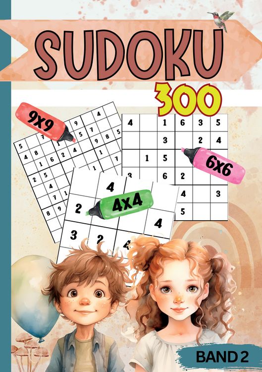 Produktbild: Sudoku f&uuml;r Kinder- 300 Sudokus