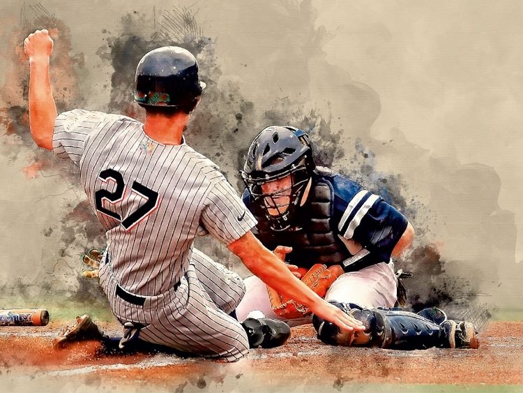 Produktbild: CALVENDO Puzzle Baseball 1000 Teile Puzzle quer | 1000 Teile Lege-Gr&ouml;&szlig;e 64 &times; 48 cm Foto-Puzzle f&uuml;r gl&uuml;ckliche Stunden