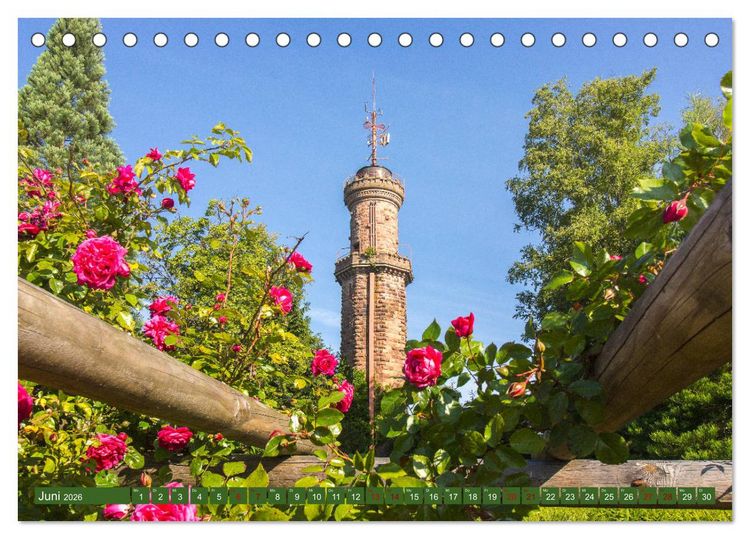 Produktbild: Freudenstadt-Impressionen (Tischkalender 2026 DIN A5 quer), CALVENDO Monatskalender