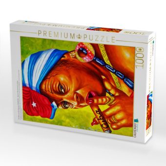Produktbild: CALVENDO Puzzle Ein Motiv aus dem Kalender HABANERAS - Zigarren-Raucherinnen in Kuba | 1000 Teile Lege-Gr&ouml;&szlig;e 64x48cm Foto-Puzzle f&uuml;r gl&uuml;ckliche Stunde