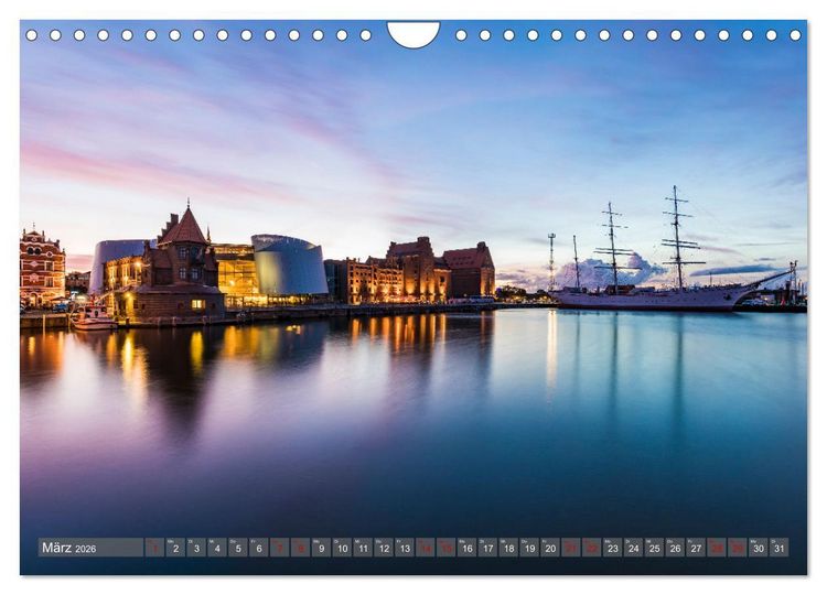 Produktbild: OSTSEEK&Uuml;STE Sehnsuchtsorte in Mecklenburg-Vorpommern (Wandkalender 2026 DIN A4 quer), CALVENDO Monatskalender