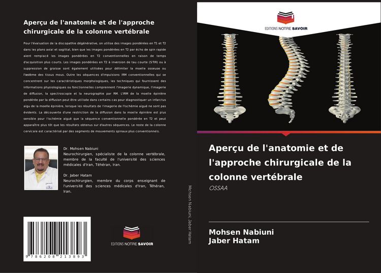 Produktbild: Aper&ccedil;u de l'anatomie et de l'approche chirurgicale de la colonne vert&eacute;brale