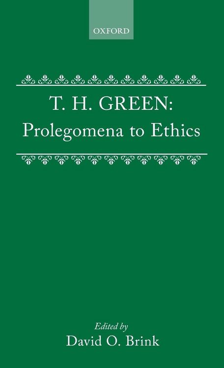 Produktbild: Prolegomena to Ethics