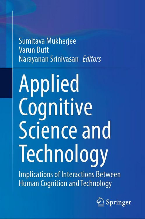 Produktbild: Applied Cognitive Science and Technology