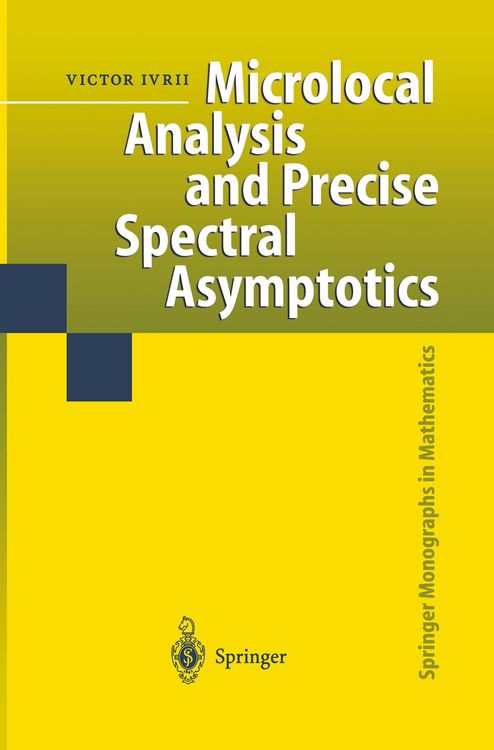 Produktbild: Microlocal Analysis and Precise Spectral Asymptotics