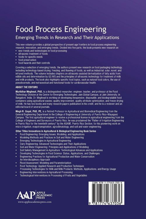 Produktbild: Food Process Engineering