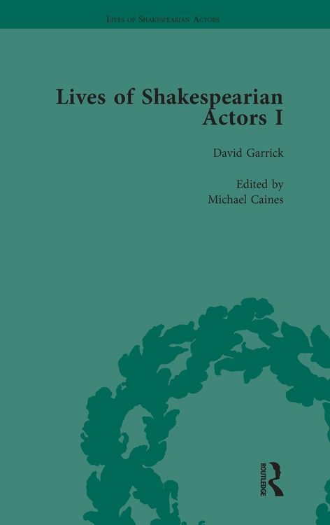 Produktbild: Lives of Shakespearian Actors, Part I, Volume 1