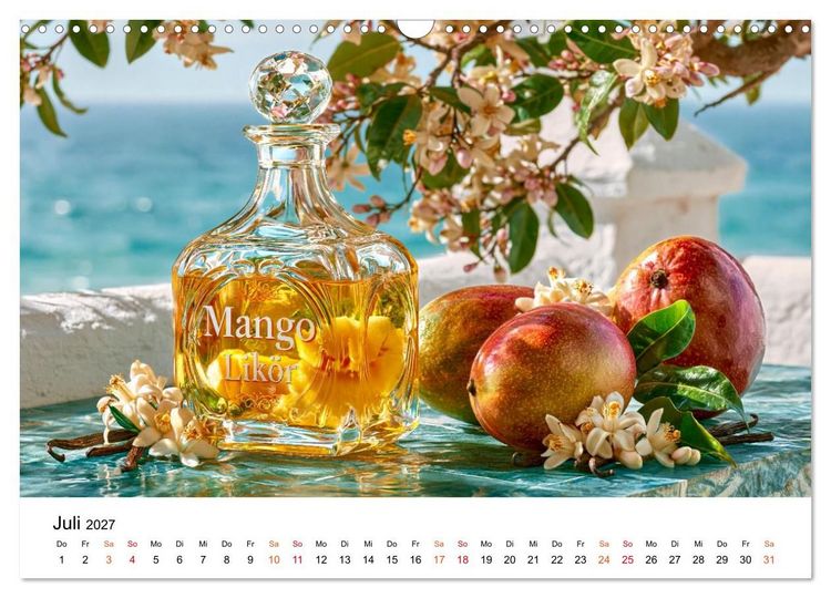 Produktbild: Lik&ouml;re - Frucht. Frisch. Frech. (Wandkalender 2027 DIN A3 quer), CALVENDO Monatskalender