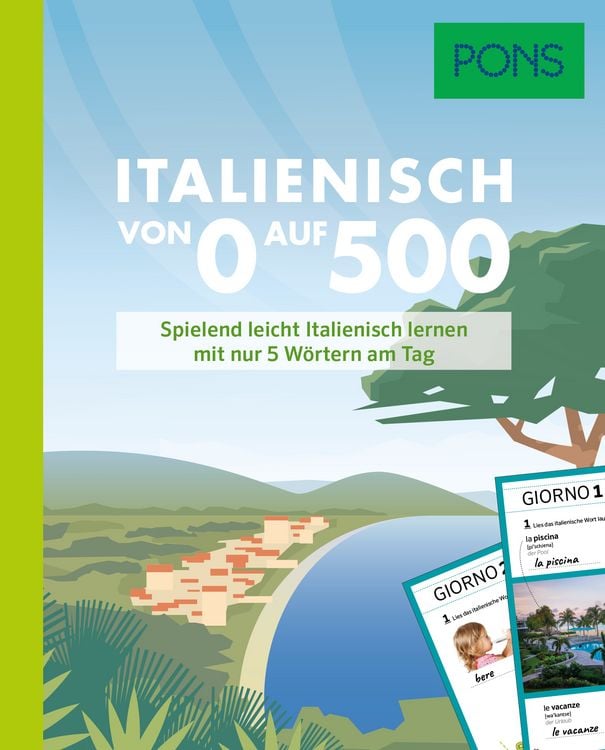 Produktbild: PONS Italienisch von 0 auf 500